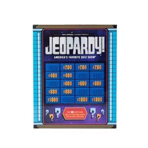 Jeopardy! Game Play at Home Over 90 Game Cards | Book of Questions Party Travel